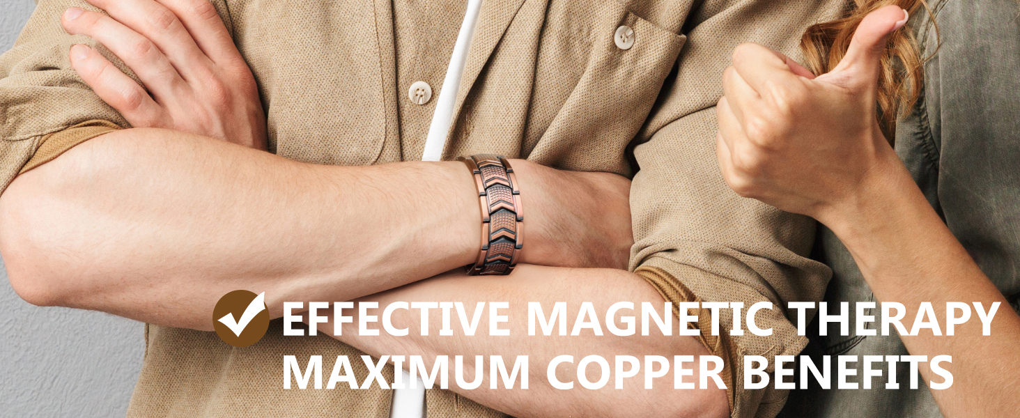 LOVILDS Copper Bracelet for Men – Boost Circulation, Banish Fatigue image LOVILDS Copper Bracelet for Men – Boost Circulation, Banish Fatigue